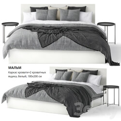 Bed Bed IKEA MALM 