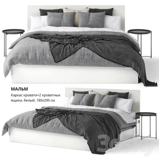 Bed Bed IKEA MALM