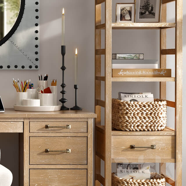 Pottery barn PARKER HOME OFFICE FURNITURE COLLECTION