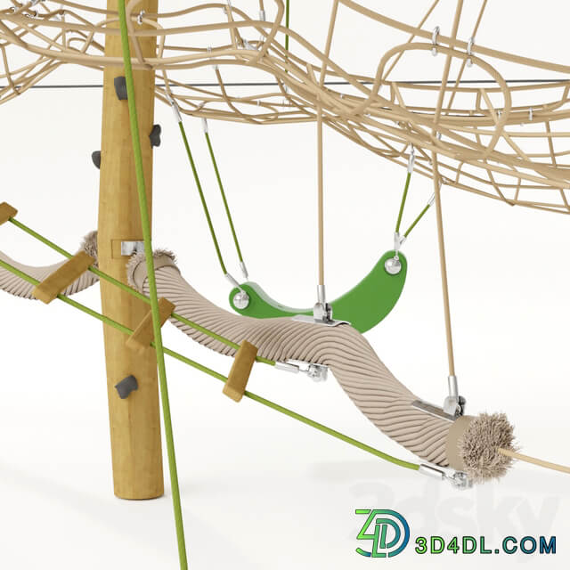 KOMPAN. JUNGLE EXPLORER DOME 3D Models