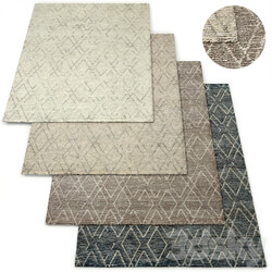 Andera Hand Knotted Wool Rug RH Collection 