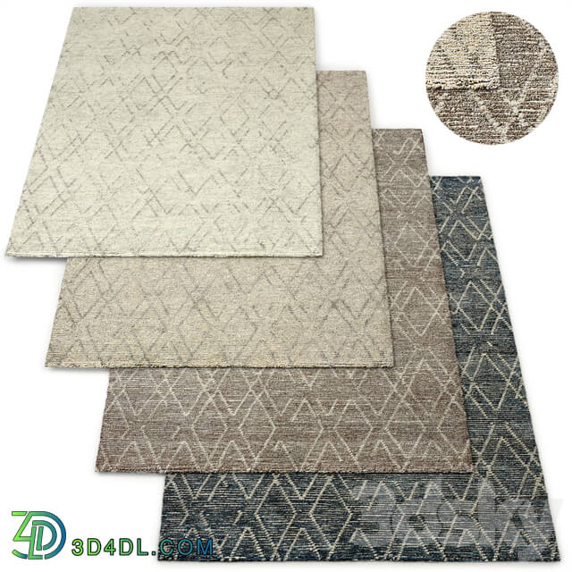 Andera Hand Knotted Wool Rug RH Collection