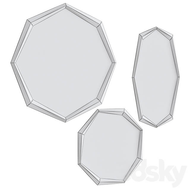 Cattelan Italia Emerald Magnum Mirrors Set
