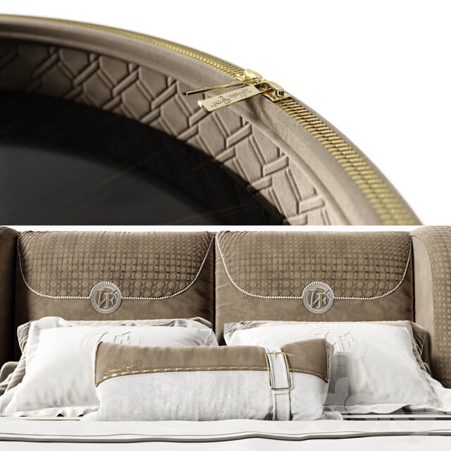 Bed Bed Vittoria Frigerio Appiani bedside table Contarini