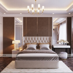 3D Interior Scene File 3dsmax Bedroom 160 By PhamHung  