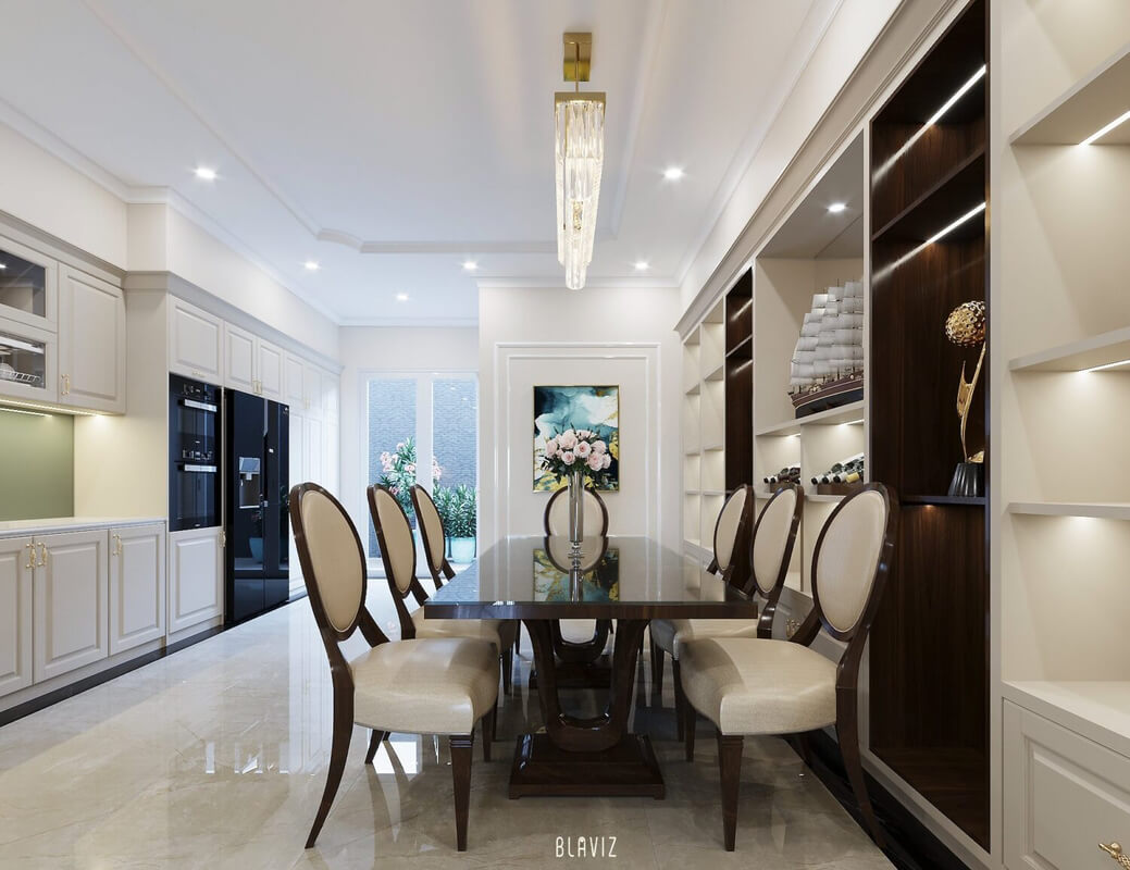  3D Interior Neoclassical House Model by Vu Van Bac