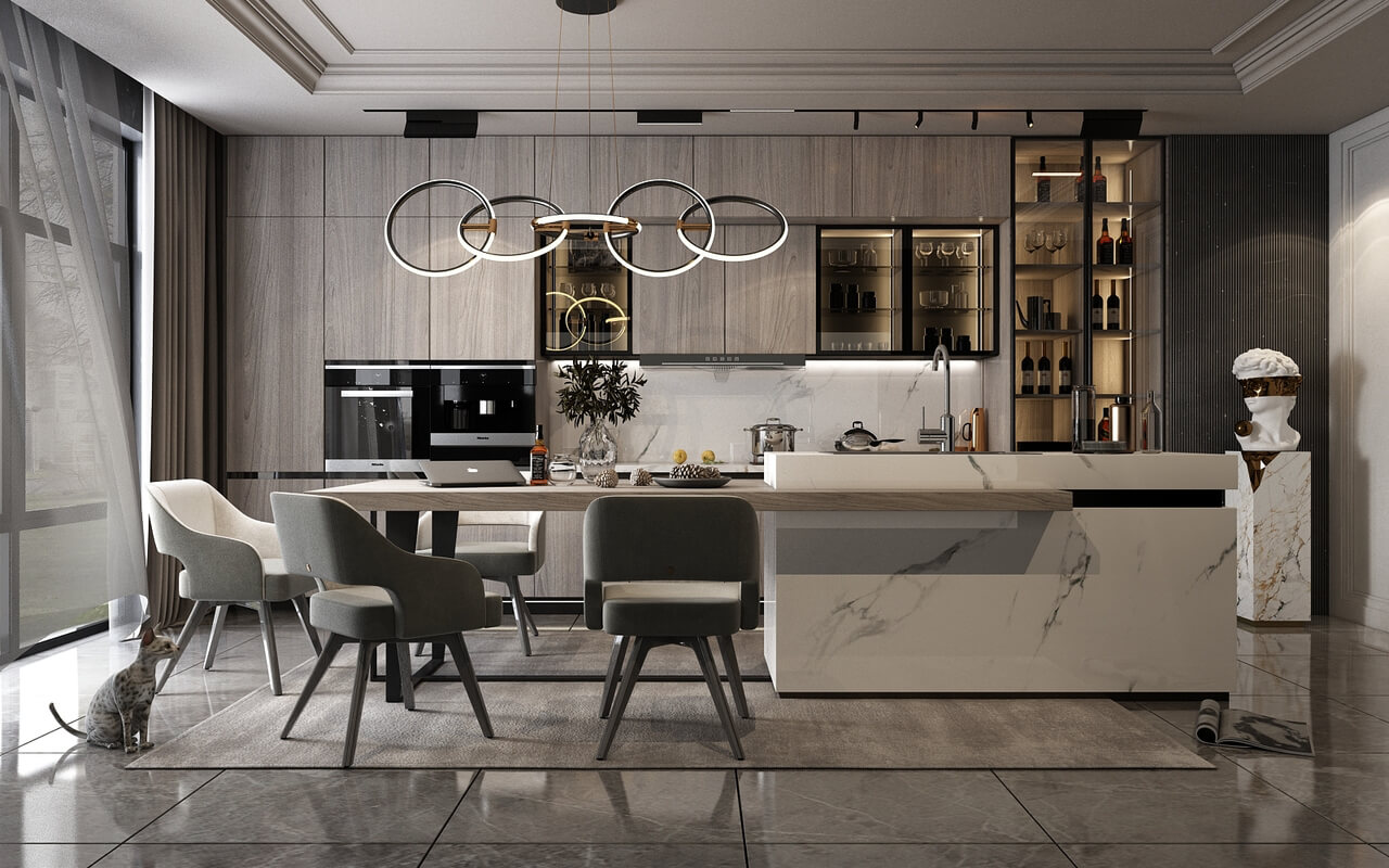  Kitchen Model By Huy Hieu Lee