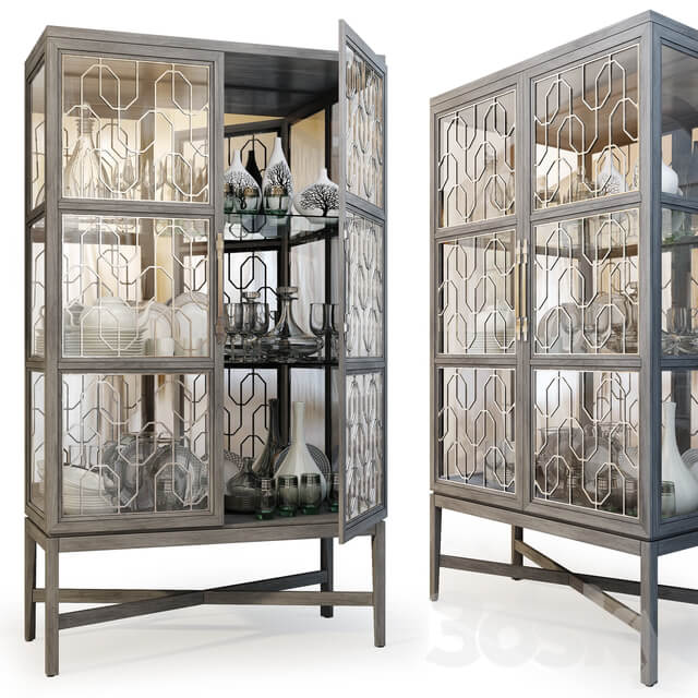 Wardrobe Display cabinets Wardrobe Display Cabinet Ensemble Display Cabinet by Carson