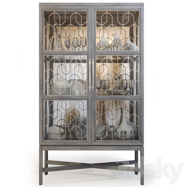 Wardrobe Display cabinets Wardrobe Display Cabinet Ensemble Display Cabinet by Carson