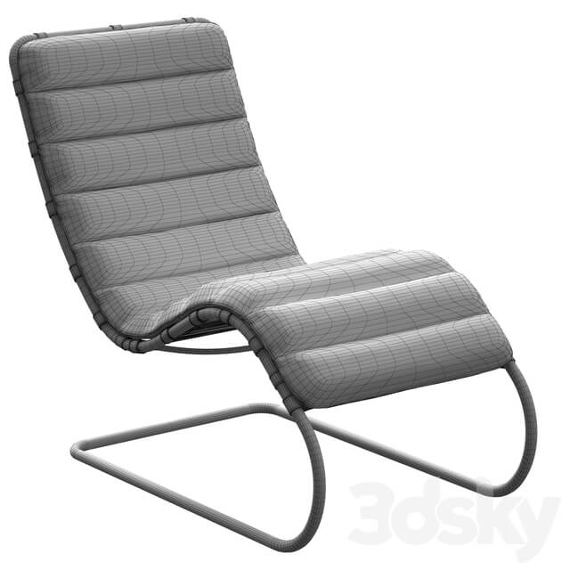 Knoll Mr Lounge Chaise Longue