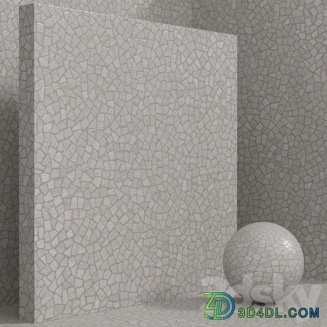 Material seamless stone terrazzo tile set 131