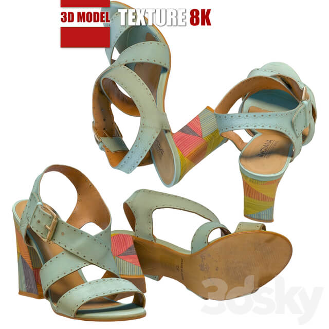 Shoes 115 Footwear 3D Models