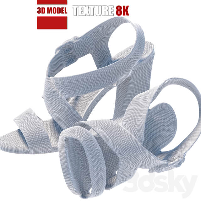 Shoes 115 Footwear 3D Models