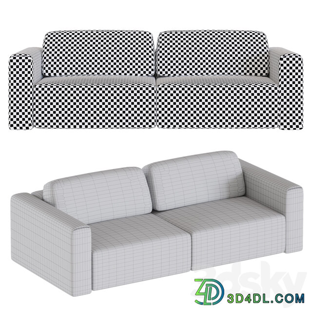 Sofa Santo Textile Gray