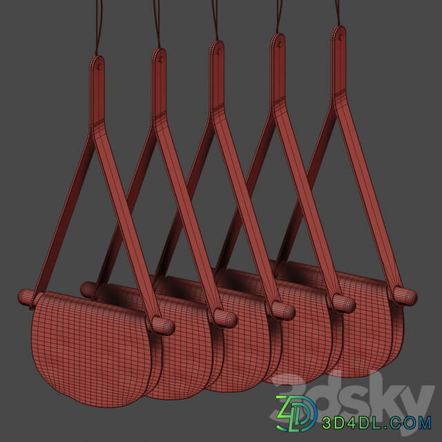 Dali Pendant Lights from Tonin Casa Pendant light 3D Models