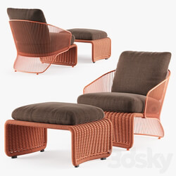 MINOTTI COLETTE outdoor armchair 