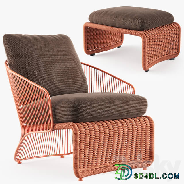 MINOTTI COLETTE outdoor armchair