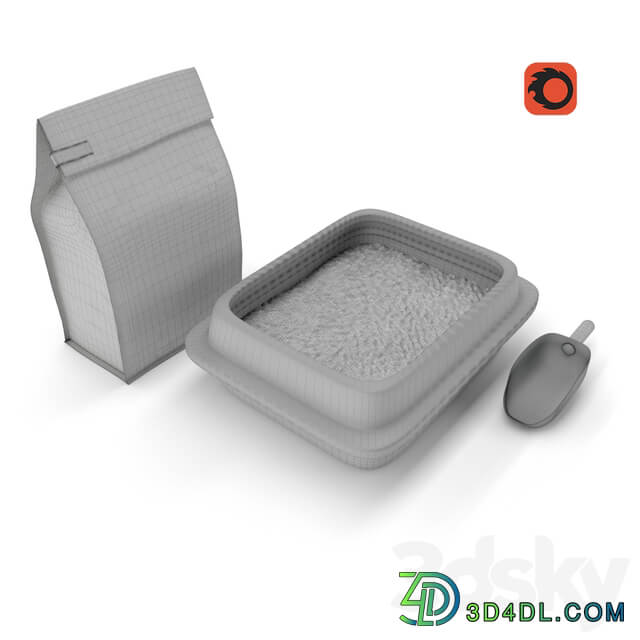 Other decorative objects Toilet for cats