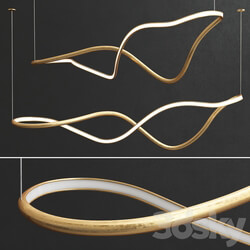 John Procario Freeform Series Light Sculpture IV Pendant light 3D Models 