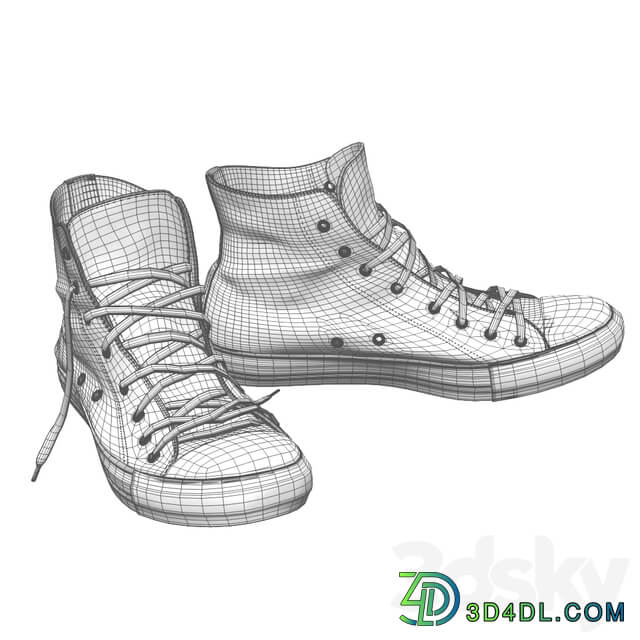 Footwear Vans and converse shoes
