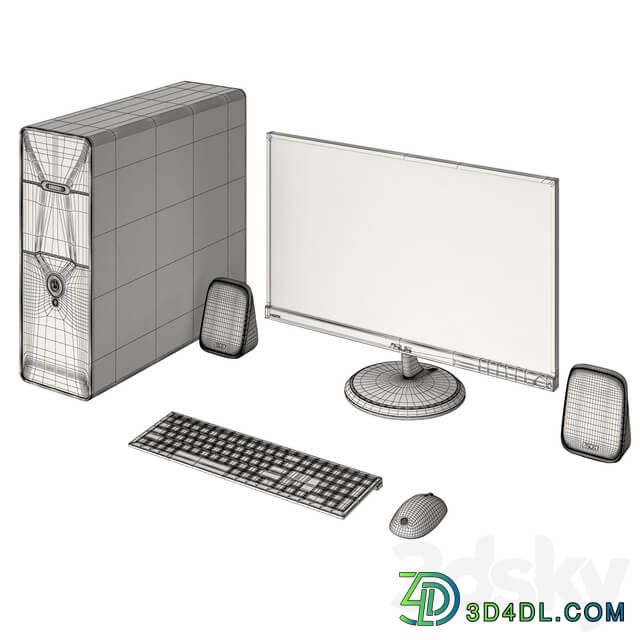 PC other electronics White PC Asus