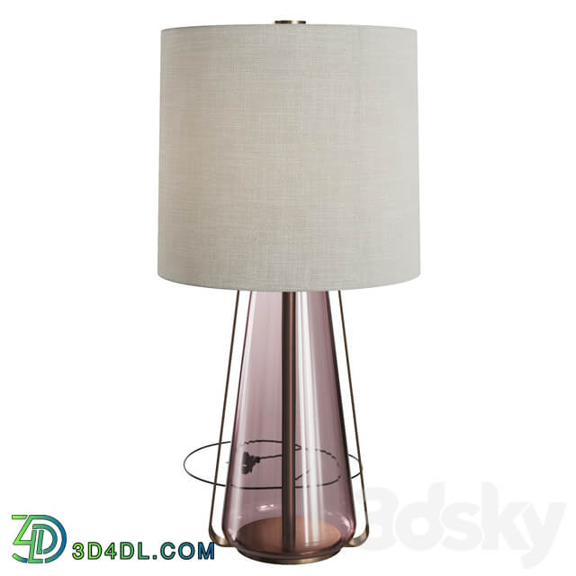 Baker lanterna rosa table lamp
