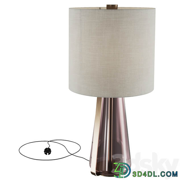 Baker lanterna rosa table lamp