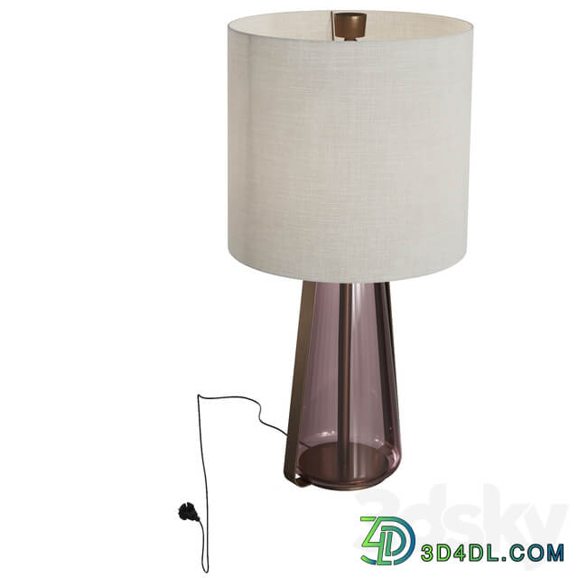 Baker lanterna rosa table lamp