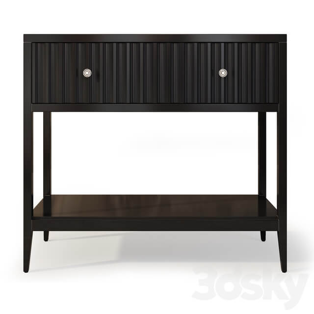 Dresser console and bedside table Austin. Console nightstand by Dantone Home Console 3D Models