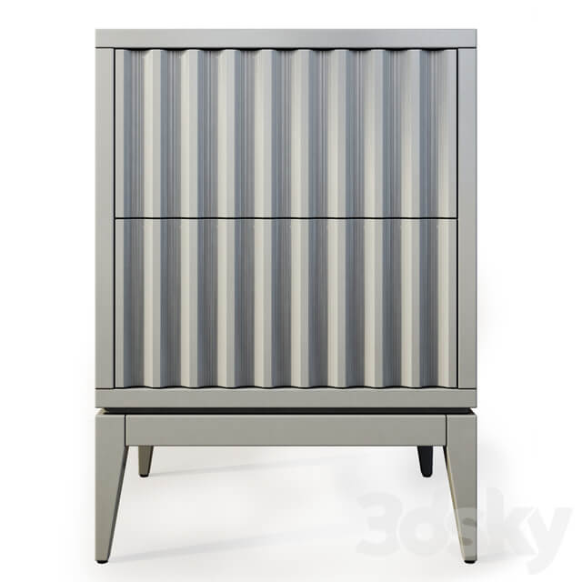Dresser console and bedside table Austin. Console nightstand by Dantone Home Console 3D Models