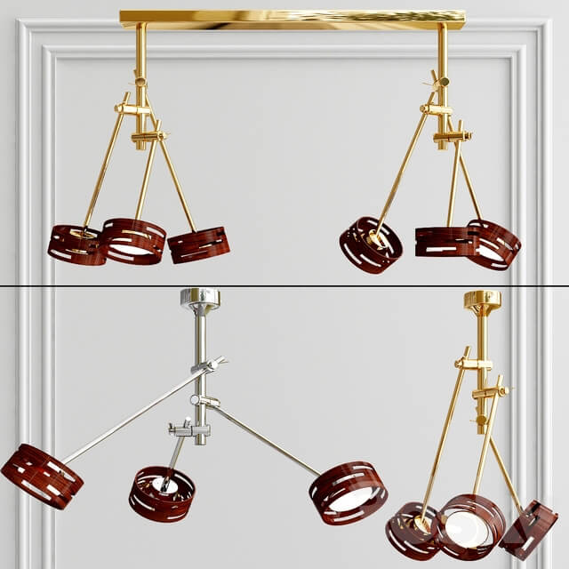 De Markt 725010406 and De Markt 725010103 Pendant light 3D Models