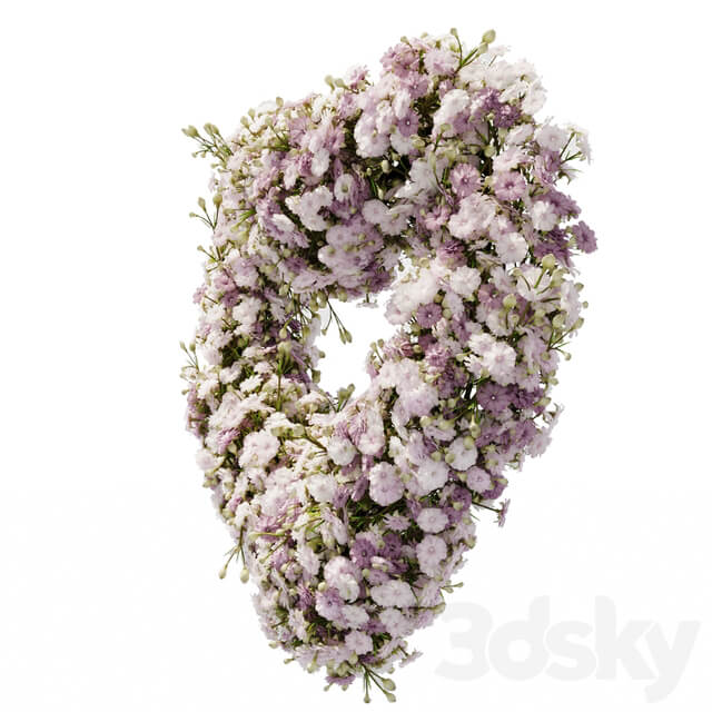 gypsophila wreath
