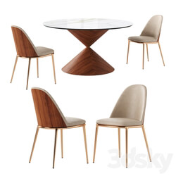 Table Chair MIDJ Lea S Chair Clessidra Table 