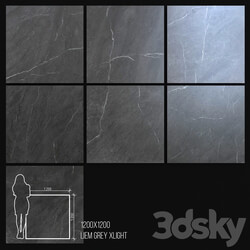 Ceramic Tile Urbatek Porcelanosa Xlight Liem Gray 1200x1200 