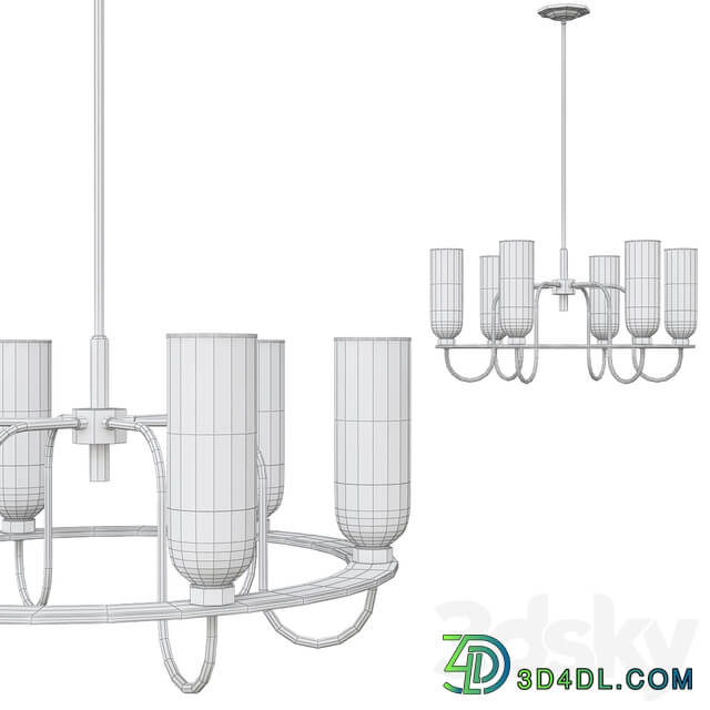 Garrison hang Pendant light 3D Models