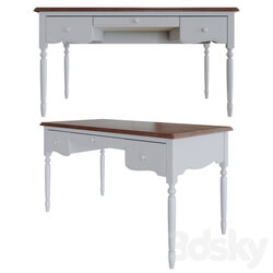 3 drawer writing desk Leblanc 