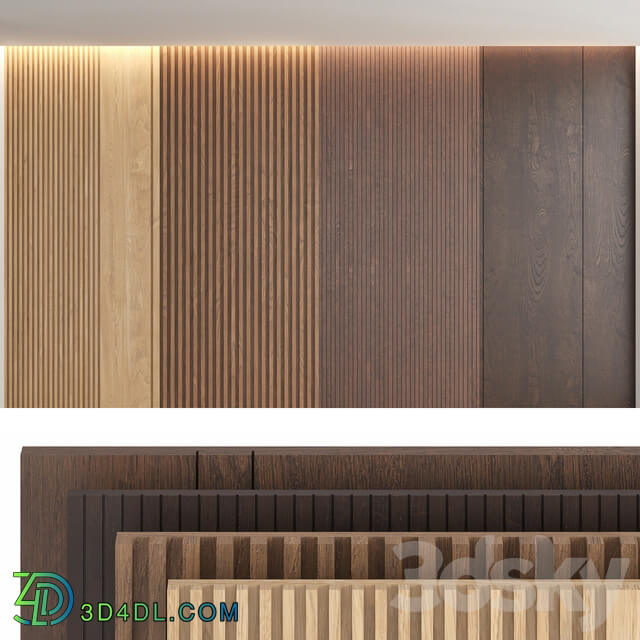 Wood panels set1