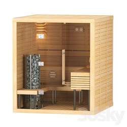 Miscellaneous Finnish sauna Sawo Glass Front 