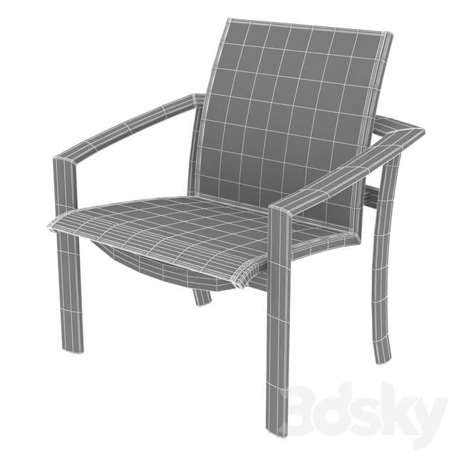 Tropitone KOR Relaxed Sling Dining Chair