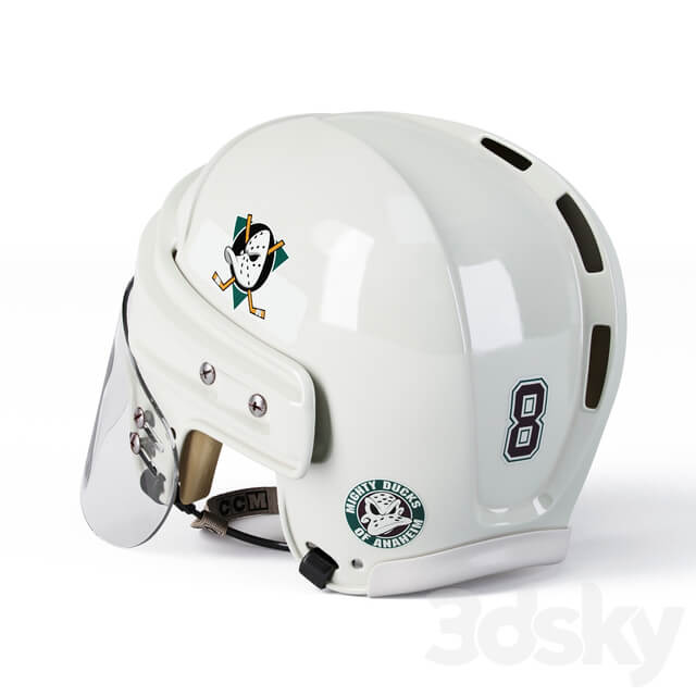 Anaheim Ducks CCM Hockey Helmet
