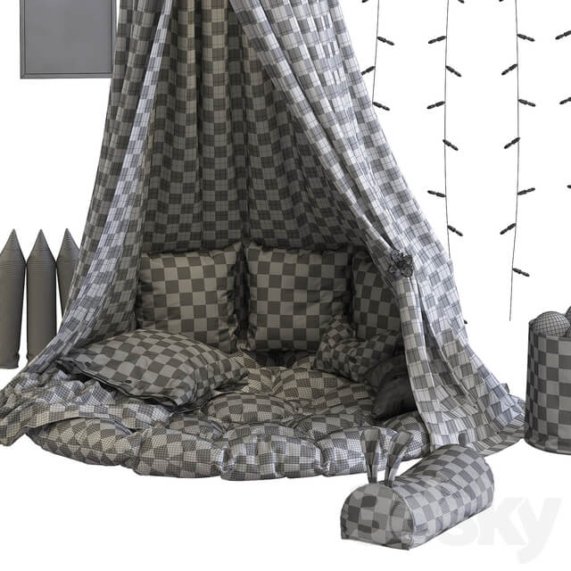Miscellaneous Children 39 s canopy with decor