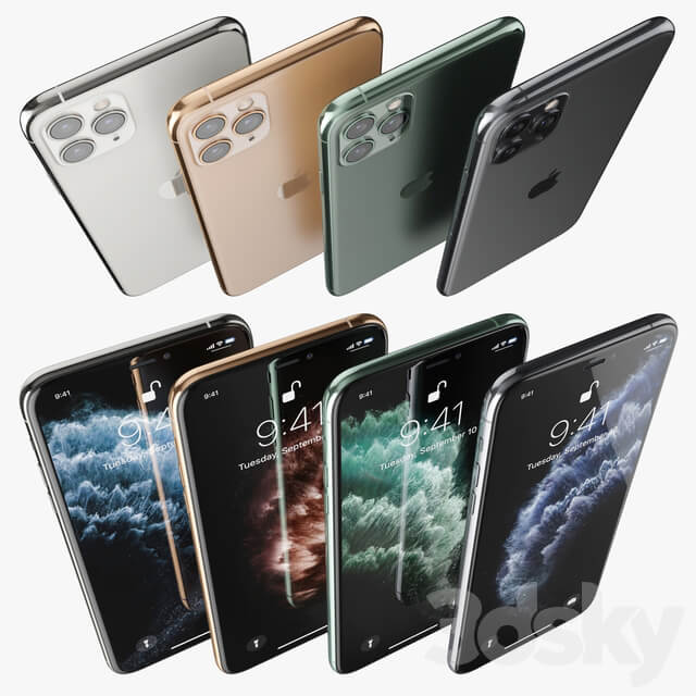 Apple iPhone 11 pro MAX all colors