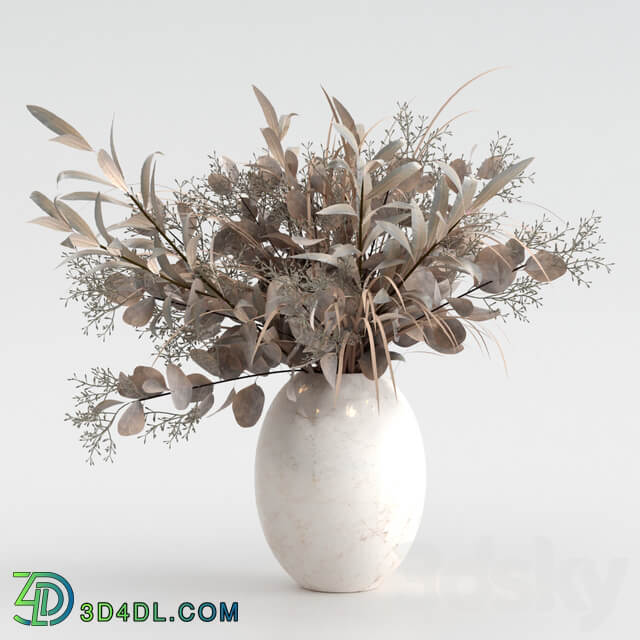 Bouquet of dried flowers