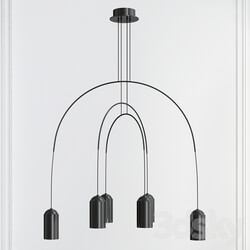 Gerhort Chandelier No. 54 Pendant light 3D Models 