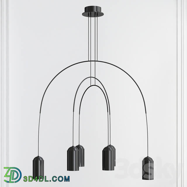 Gerhort Chandelier No. 54 Pendant light 3D Models