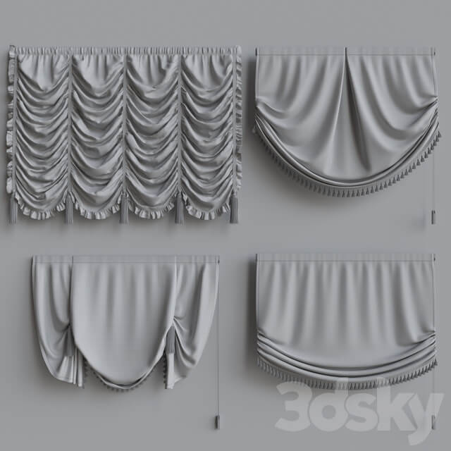 Set of Roman Curtains 5