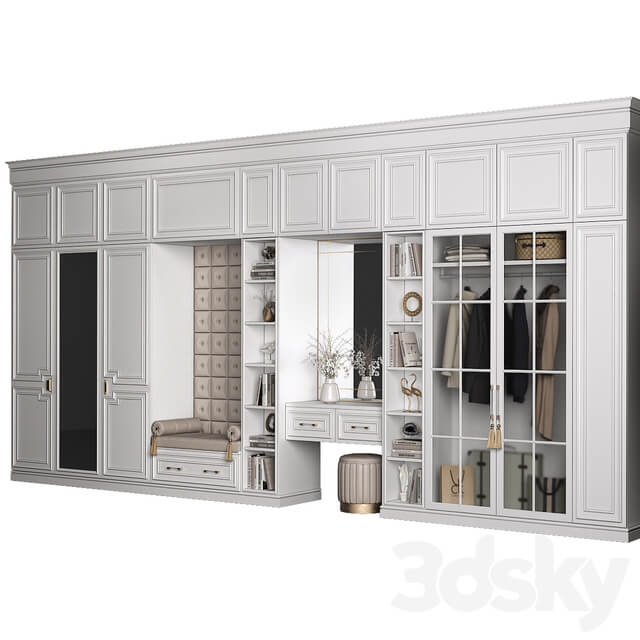 Furniture composition 93 part 1 3D Models