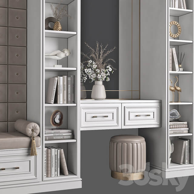 Furniture composition 93 part 1 3D Models