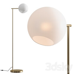 West Elm Staggered Glass Floor Lamp 