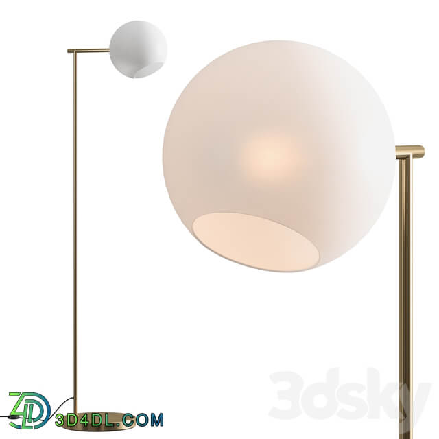 West Elm Staggered Glass Floor Lamp